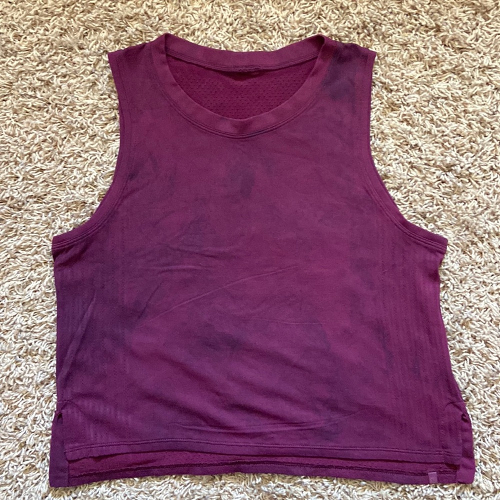 Lululemon Train To Be Tank Top *High Low-Hem